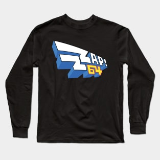 Retro Computers: Commodore C64 Zzap 64 Long Sleeve T-Shirt